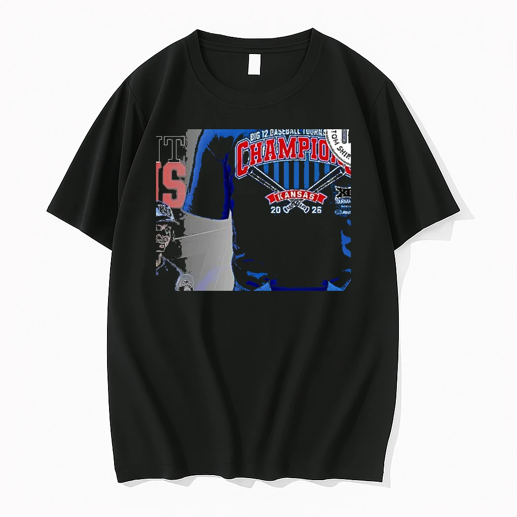 Officials Kansas Jayhawks Big 12 Baseball Tournament Champions 2026 2 Sides Copy Premium T Shirt Sweatshirt Hoodie