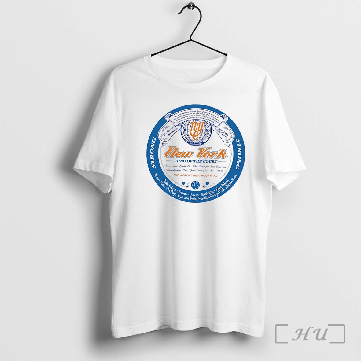 Officials King Of The Court Nyc Strong Logo Tee Premium T Shirts Sweater Hoodie
