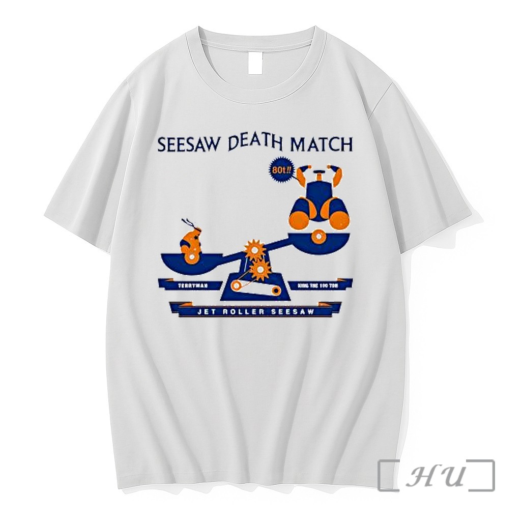Officials Kinnikuman Seesaw Death Match 80t Terryman King The 100 Ton Jet Roller Seesaw Premium T Shirts Sweater Hoodie