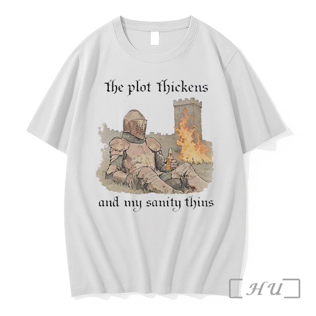 Officials Knights The Plot Thickens And My Sanity Thins Premium T Shirts Sweater Hoodie