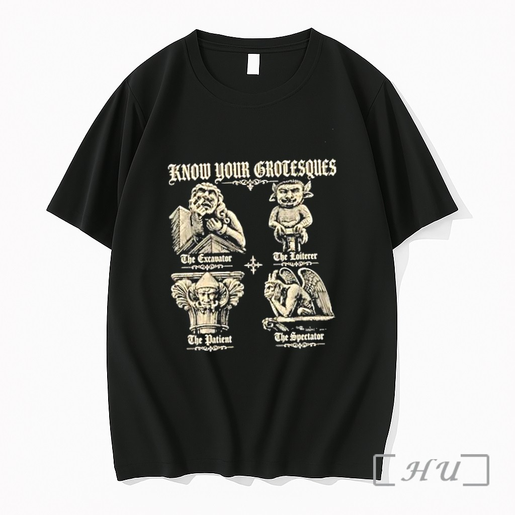 Officials Know Your Grotesques The Excavator The Loiterer The Patient The Spectator Premium T Shirts Sweater Hoodie