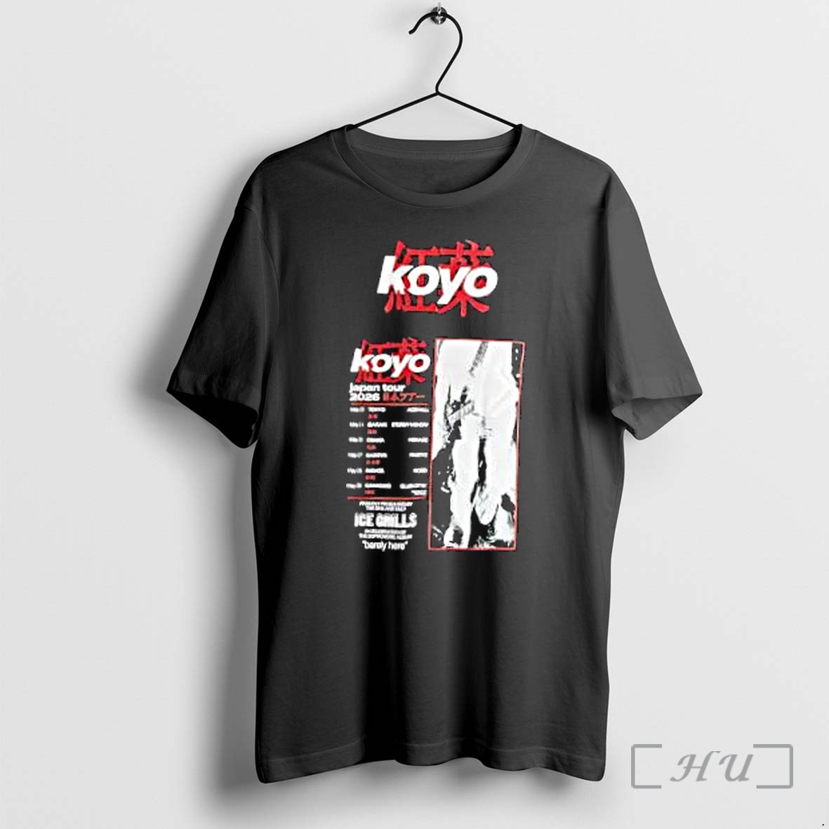Officials Koyo Band Barely Here Japan Tour 2026 Tokyo Ibaraki Osaka Nagoya Niigata Kawasaki Premium T Shirts Sweater Hoodie