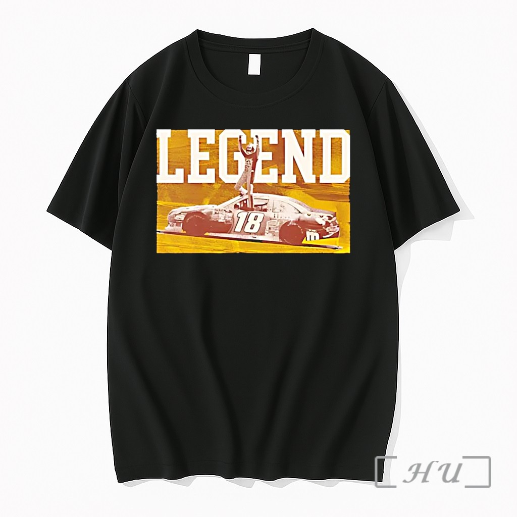 Officials Kyle Busch Number 18 Mms Joe Gibbs Racing Nascar Cup Series Victory Legend Premium T Shirts Sweater Hoodie