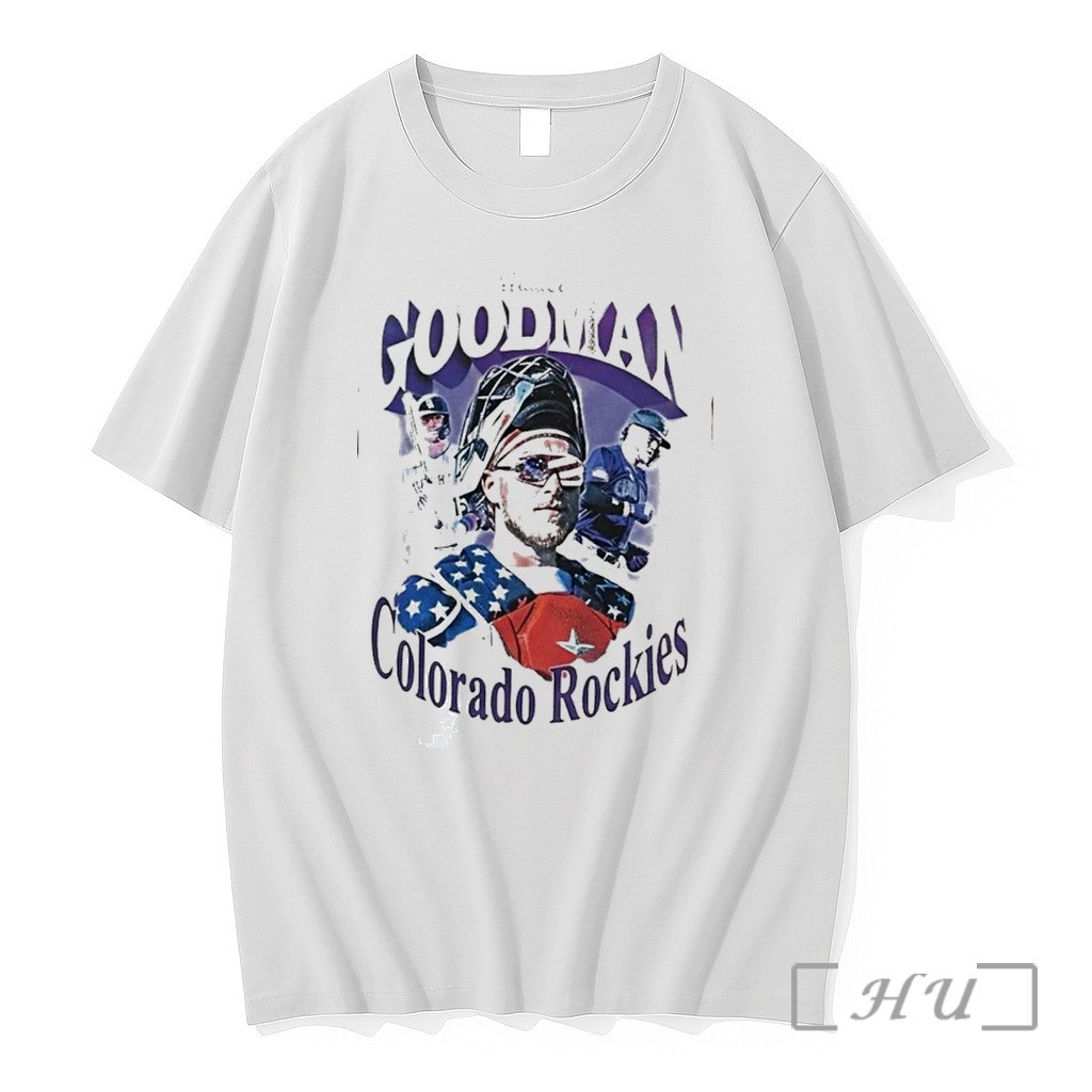 Officials Kyle Freeland Hunter Goodman Colorado Rockies Player Collage Tee Premium T Shirts Sweater Hoodie