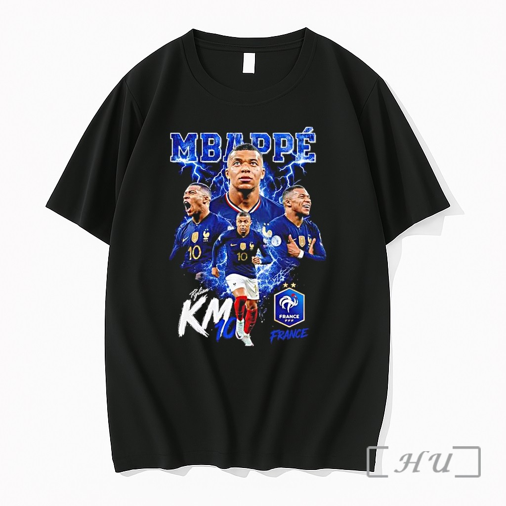 Officials Kylian Mbappe France National Football Team Number 10 Fifa World Cup 2026 Premium T Shirts Sweater Hoodie