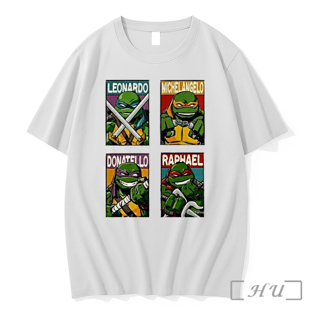 Officials Leonardo Michelangelo Donatello Raphael Teenage Mutant Ninja Turtles Premium T Shirts Sweater Hoodie