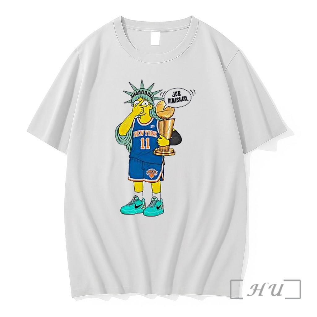 Officials Lisa New York Knicks Job Finished Kobe Bryant Statue Of Liberty Premium T Shirts Sweater Hoodie