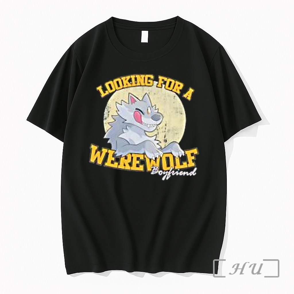 Officials Looking For A Werewolf Boyfriend Premium T Shirts Sweater Hoodie