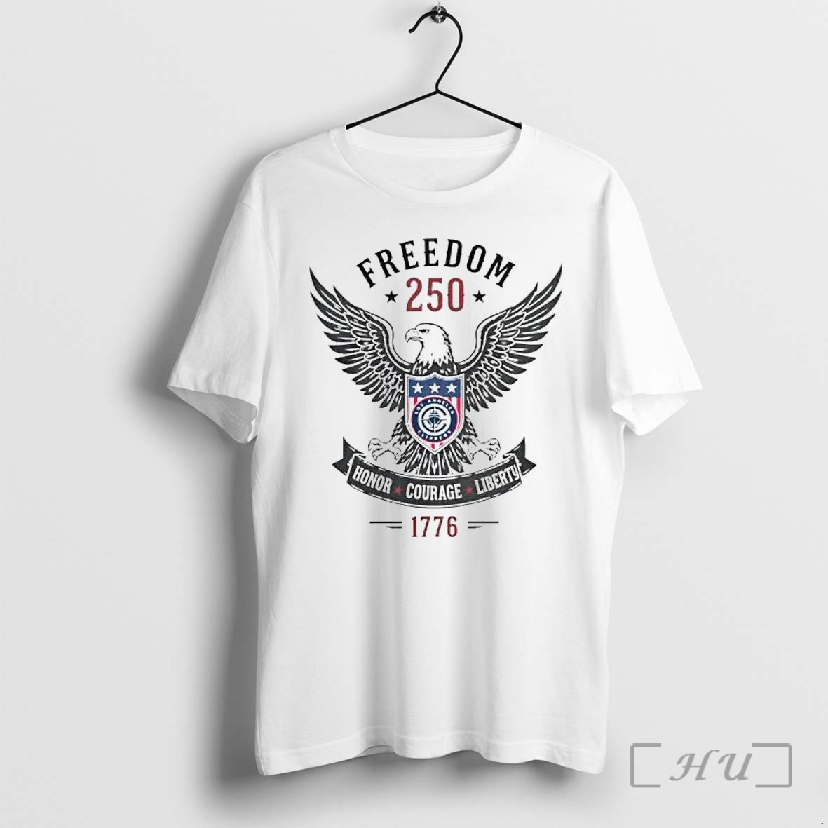 Officials Los Angeles Clippers Celebrating Freedom 250 Honor Tee Premium T Shirts Sweater Hoodie