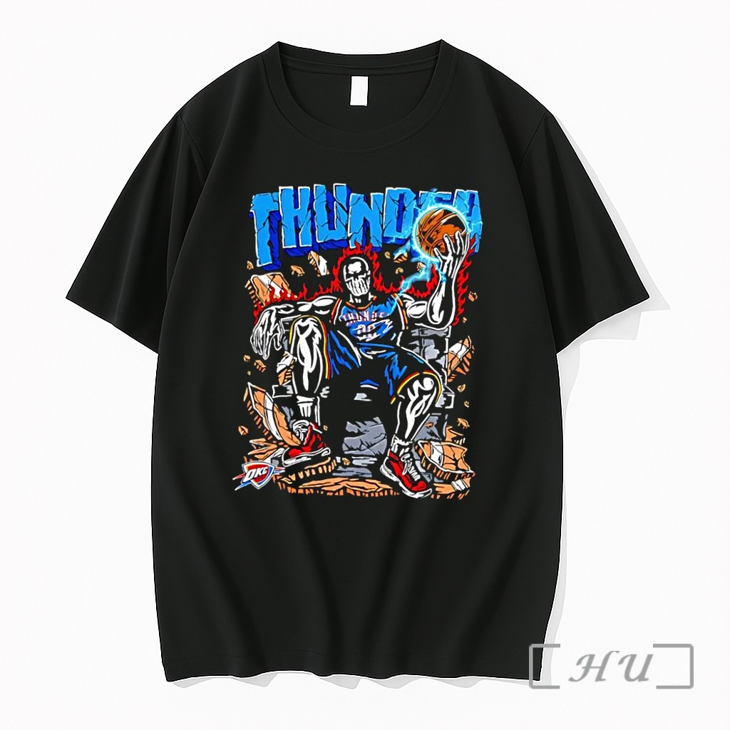 Officials Luguentz Dort Oklahoma City Thunder Nba Thunder Thunder 25 Okc Black Premium T Shirts Sweater Hoodie