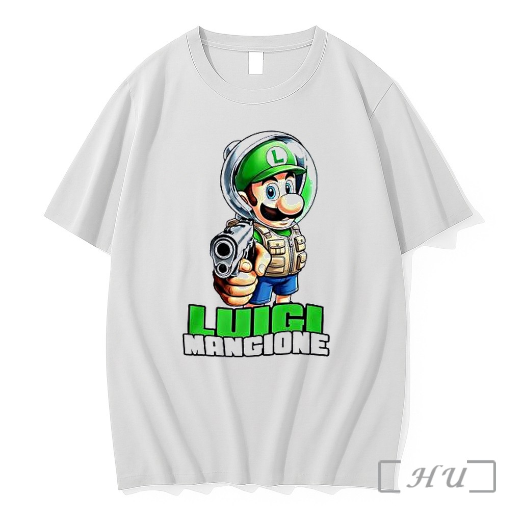 Officials Luigi Mangione With Gun Premium T Shirts Sweater Hoodie
