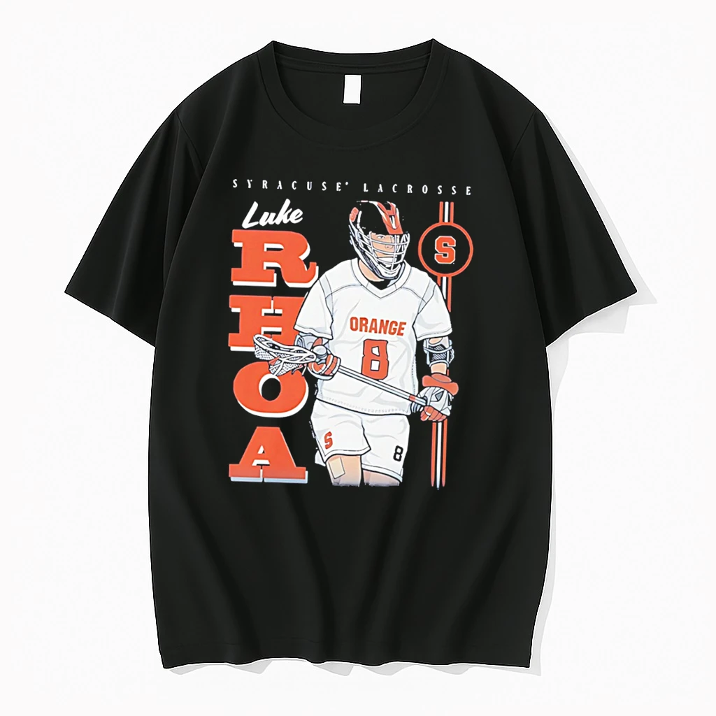 Officials Luke Rhoa Syracuse Lacrosse Ncaa Illustrated Tee Premium T Shirt Sweatshirt Hoodie