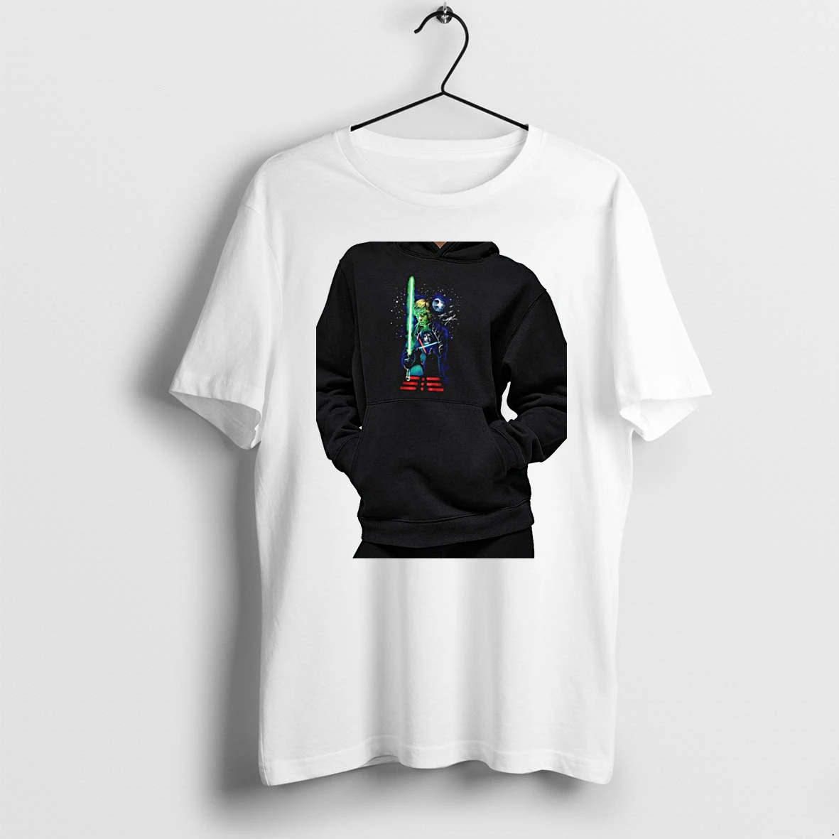 Officials Luke Skywalker Emperor Palpatine Darth Vader Star Wars Return Of The Jedi Premium T Shirt Sweatshirt Hoodie