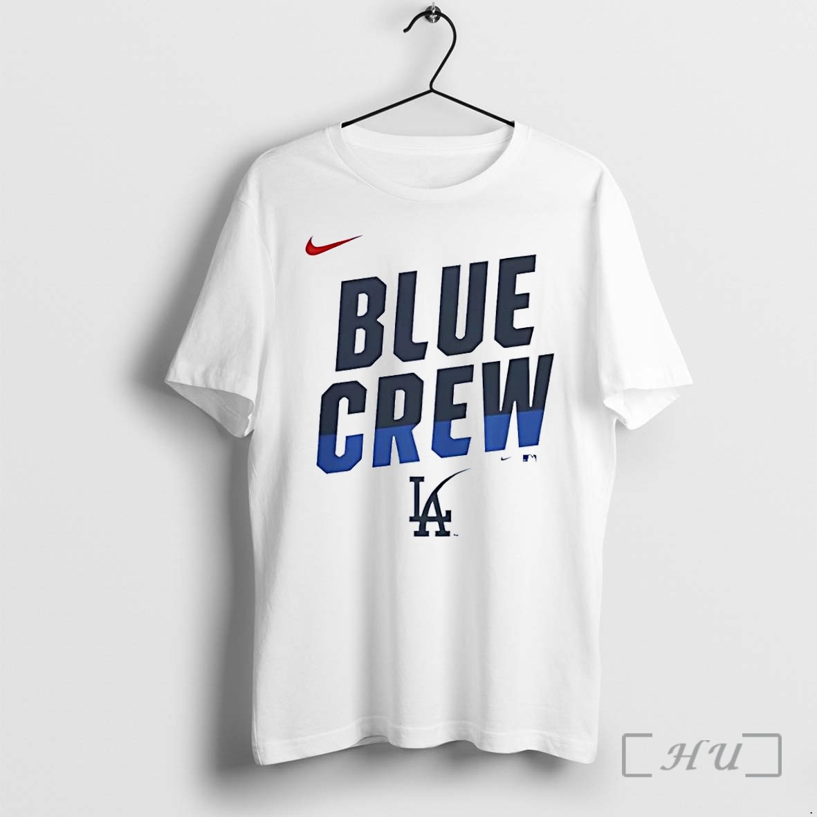 Officials Mlb Los Angeles Dodgers Blue Crew White Premium T Shirts Sweater Hoodie