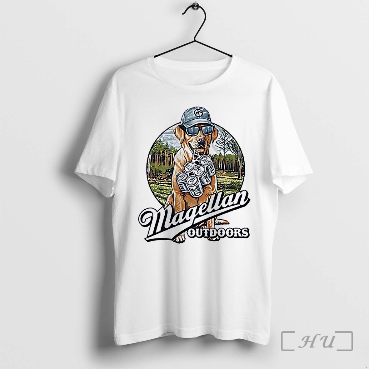 Officials Magellan Outdoors Labrador Retriever Carrying Six Pack White Premium T Shirts Sweater Hoodie