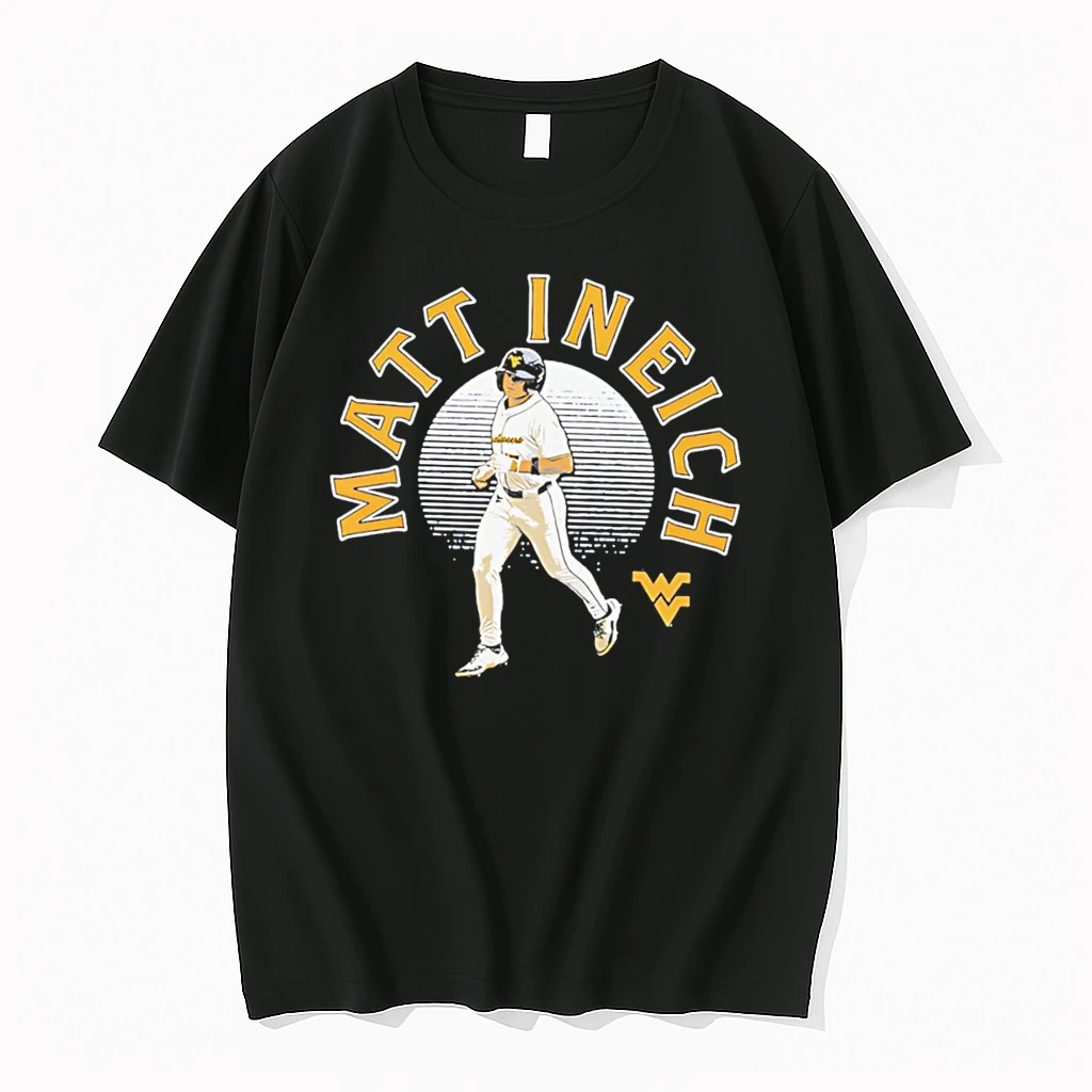 Officials Matt Ineich West Virginia Baseball Portrait Tee Premium T Shirt Sweatshirt Hoodie