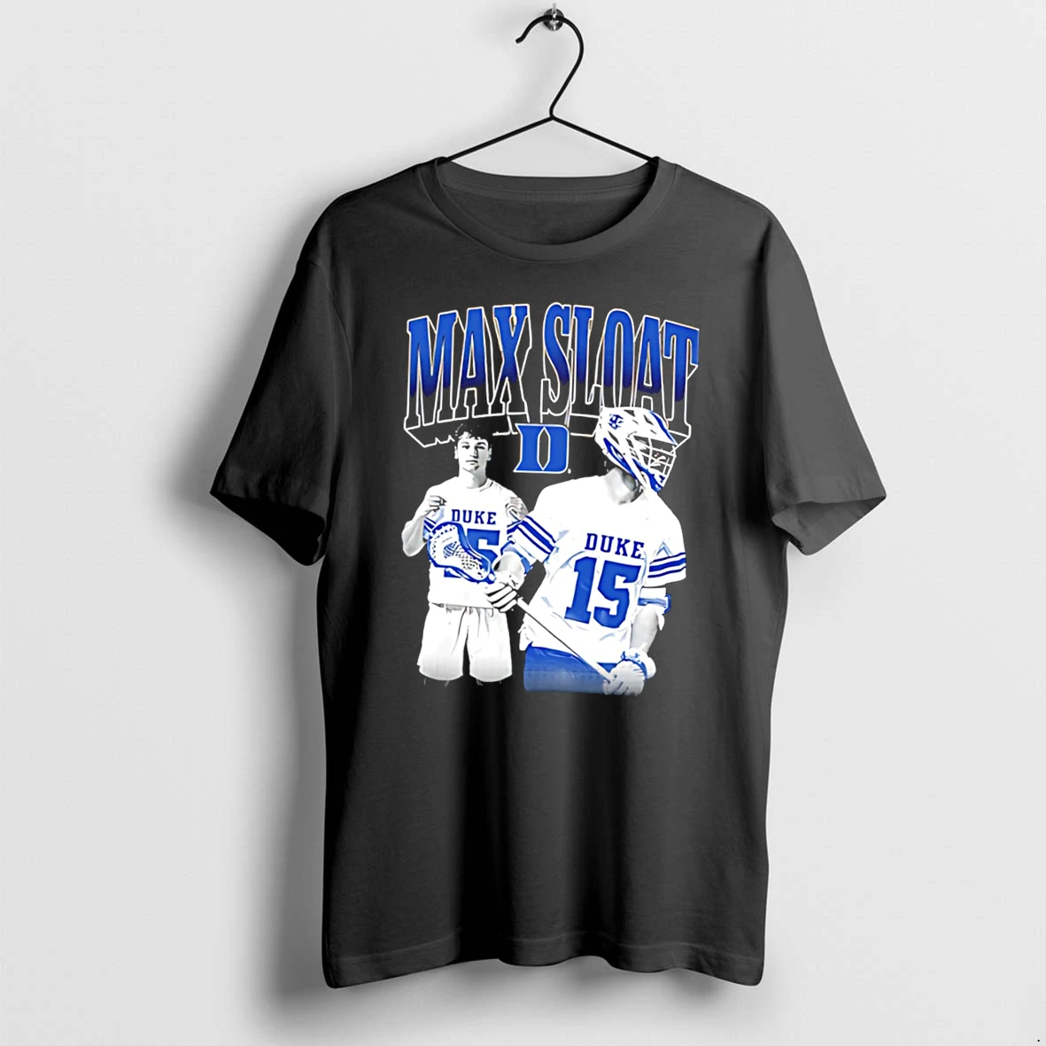 Officials Max Sloat Duke Blue Devils Mens Lacrosse Tee Premium T Shirt Sweatshirt Hoodie