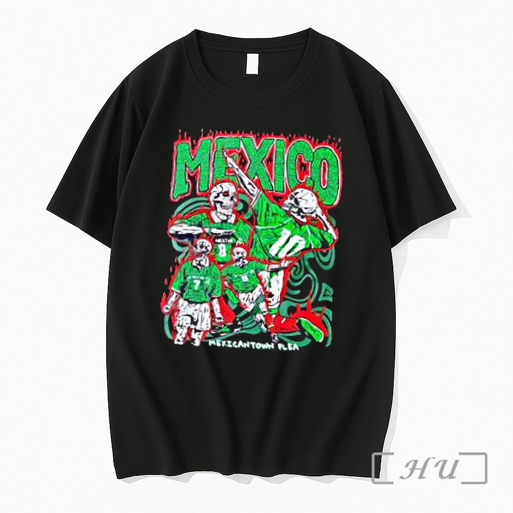 Officials Mexico National Football Team Skeleton Soccer Players Mextwn Premium T Shirts Sweater Hoodie