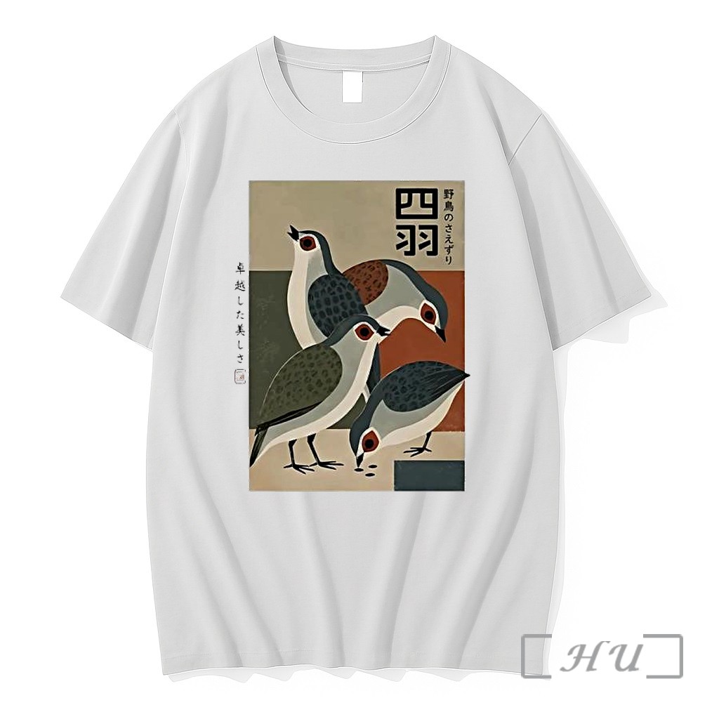 Officials Mid Century Japanese Bird Art Print Premium T Shirts Sweater Hoodie