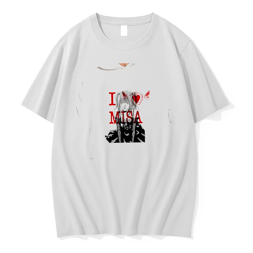 Officials Misa Amane Death Note I Heart Misa I Love Misa Premium T Shirt Sweatshirt Hoodie