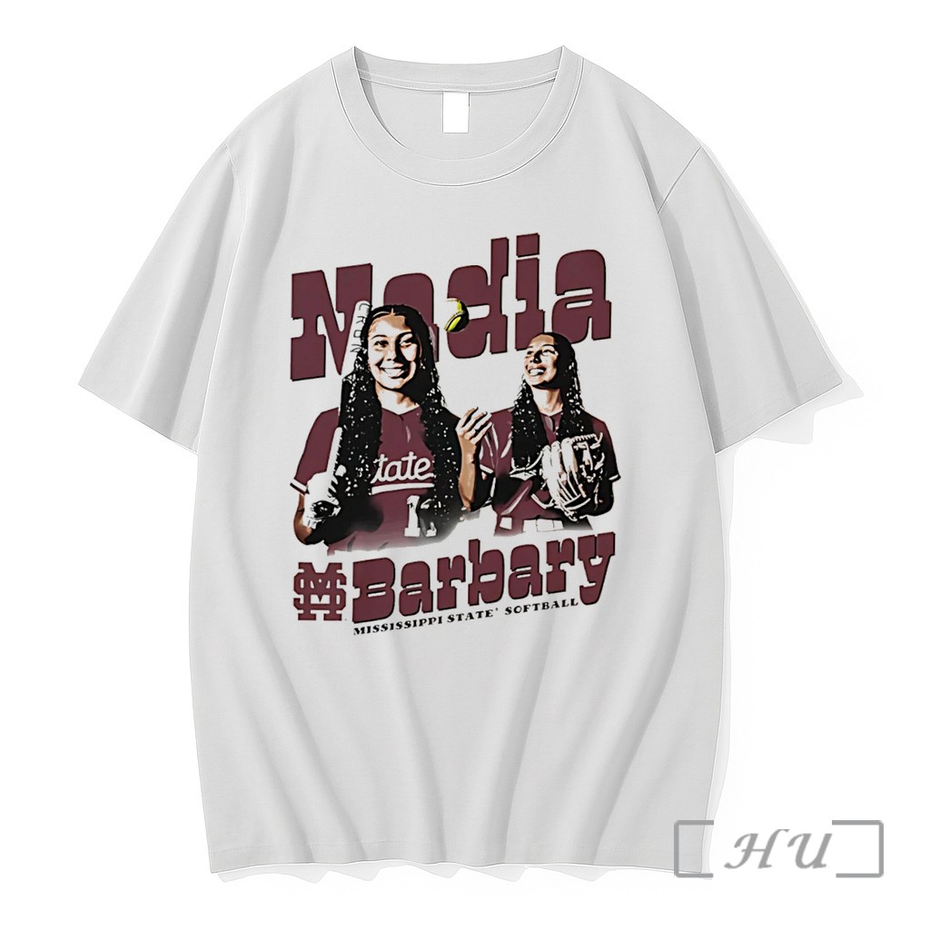 Officials Mississippi State Nadia Barbary Portrait Vintage Tee Premium T Shirts Sweater Hoodie