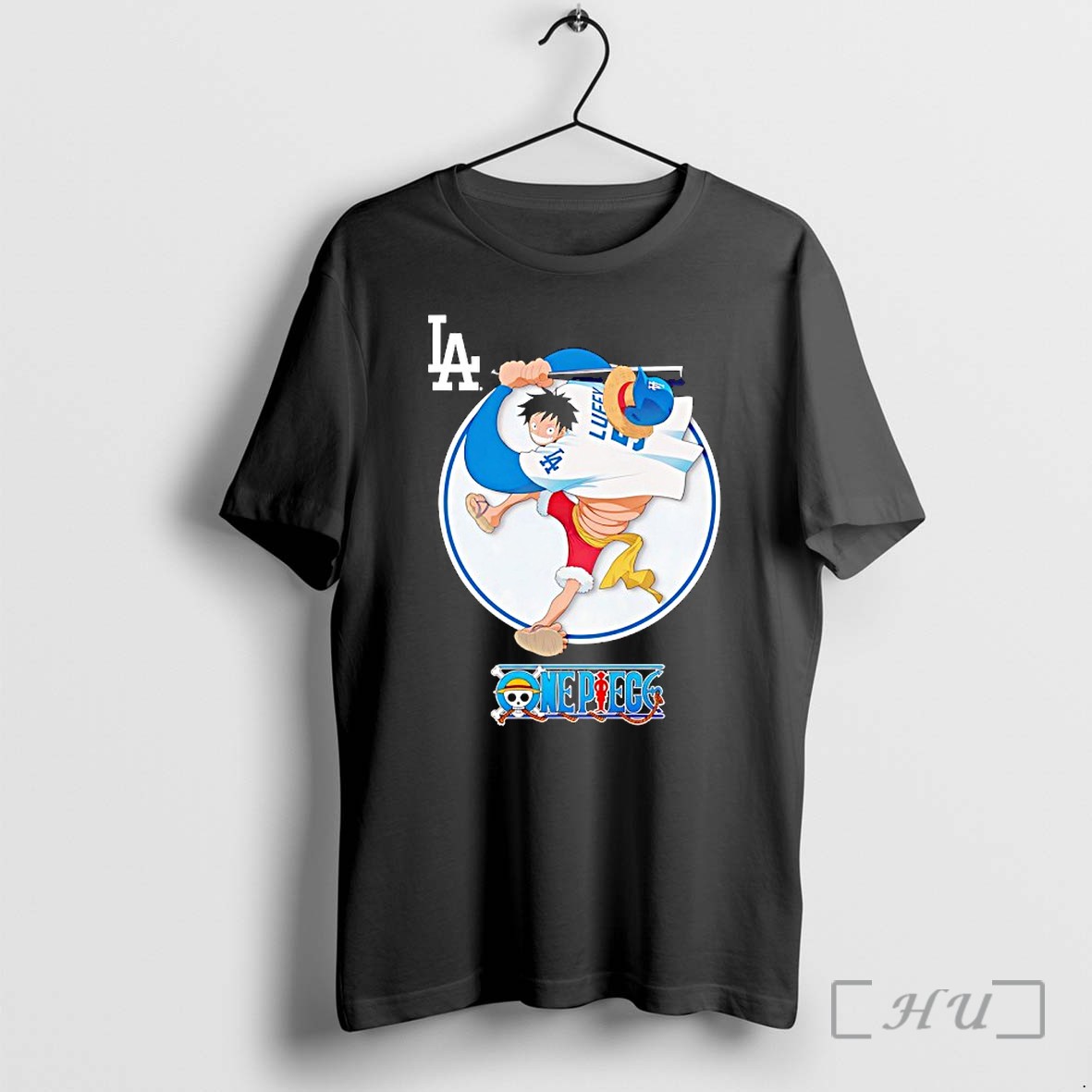 Officials Monkey D Luffy Los Angeles Dodgers Mlb One Piece Premium T Shirts Sweater Hoodie