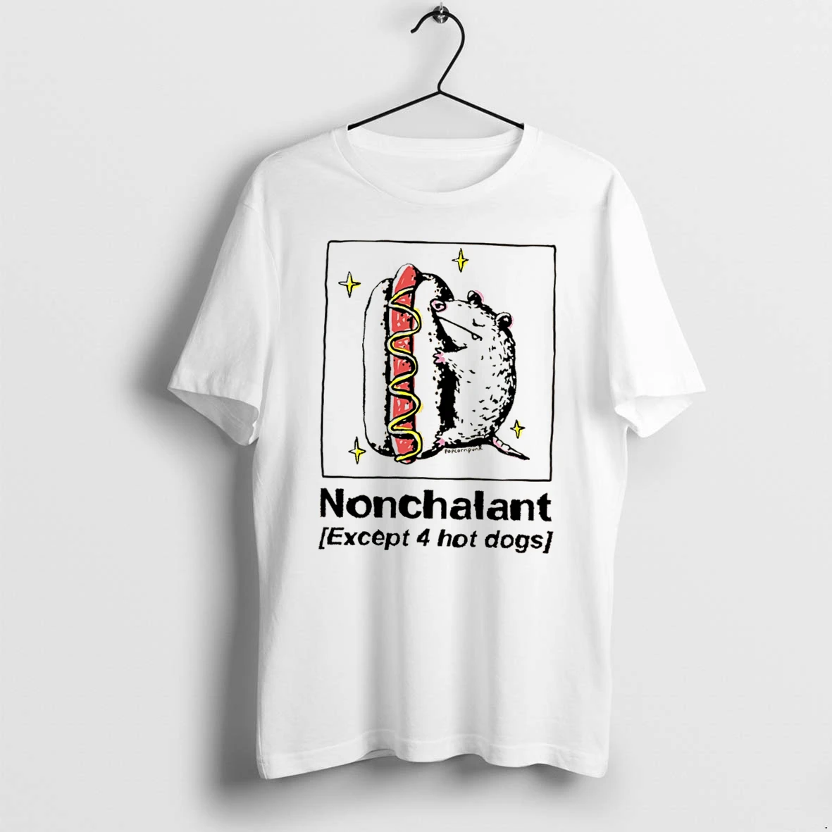 Officials Mouse Nonchalant Except 4 Hot Dogs Tee Premium T Shirt Sweatshirt Hoodie