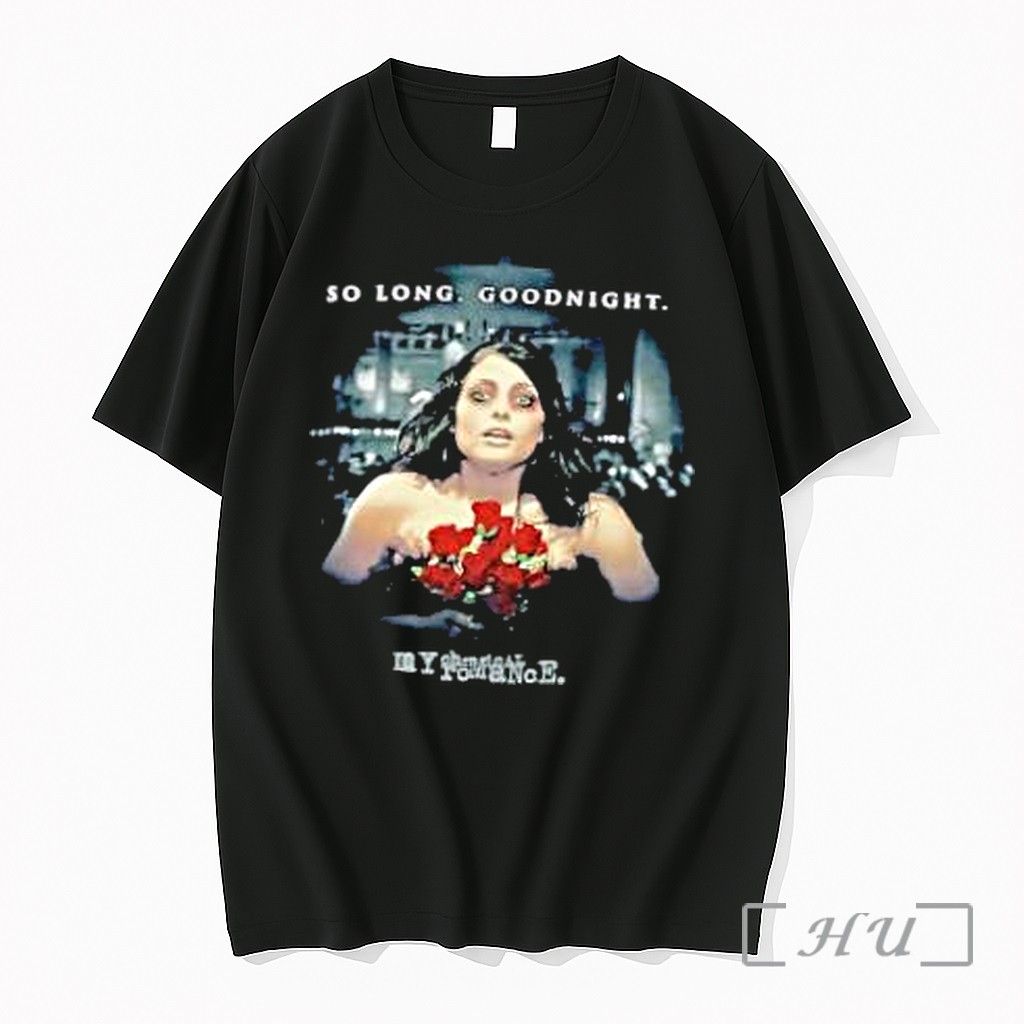 Officials My Chemical Romance The Black Parade Black Parade Bride So Long Goodnight Premium T Shirts Sweater Hoodie