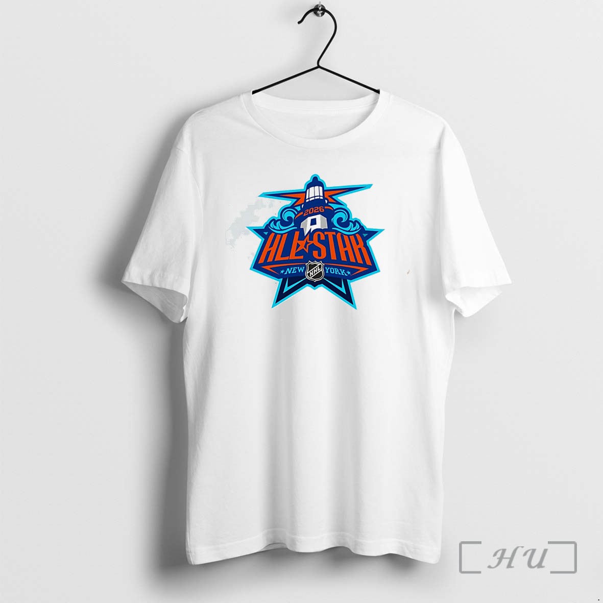 Officials Nhl 2026 All Star New York Logo Tee Premium T Shirts Sweater Hoodie