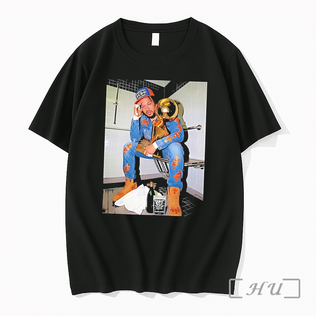 Officials Ny Knicks Jalen Brunson Holding Golden Trophy Tee Premium T Shirts Sweater Hoodie