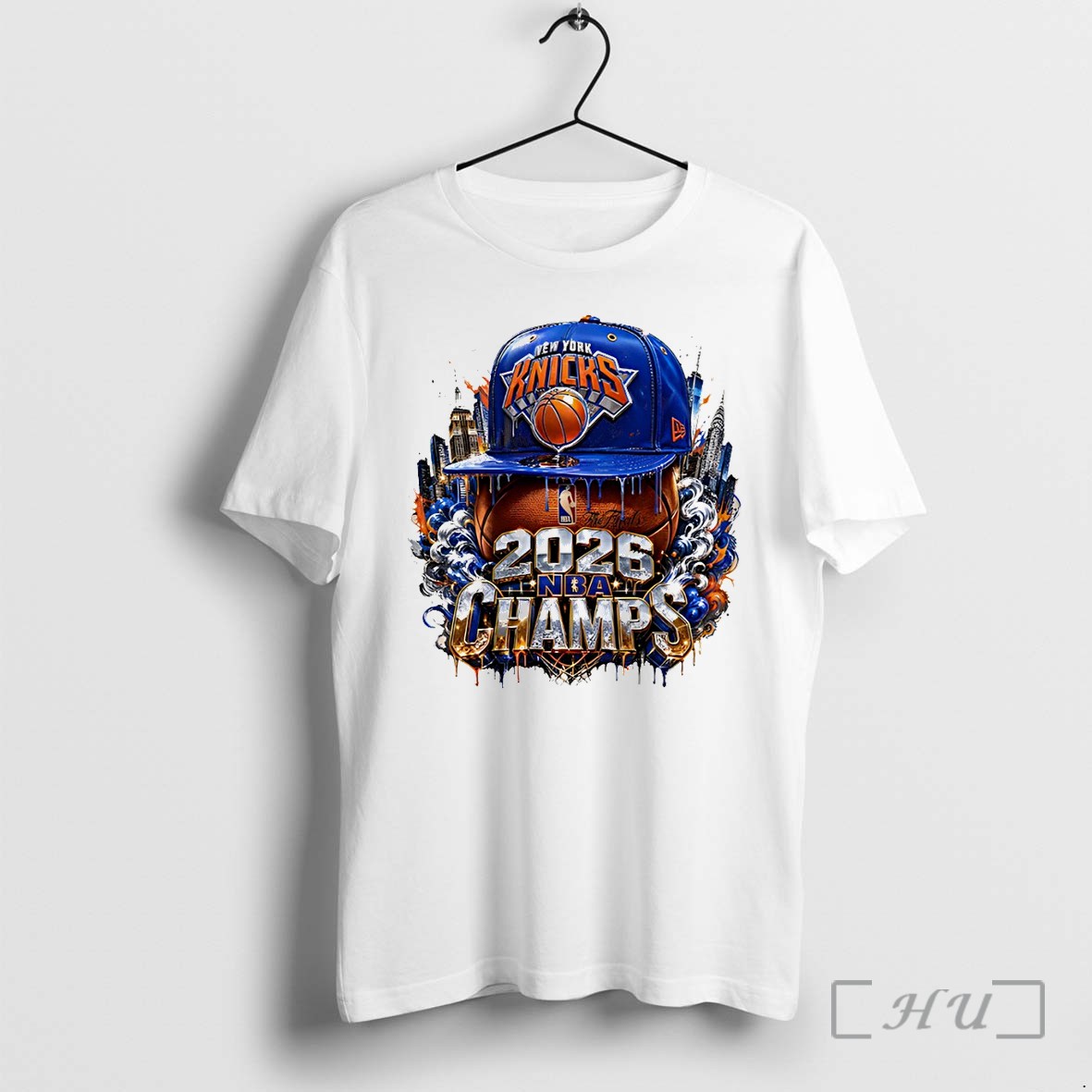 Officials New York Basketball Champions 2026 Hat Hoops Premium T Shirts Sweater Hoodie