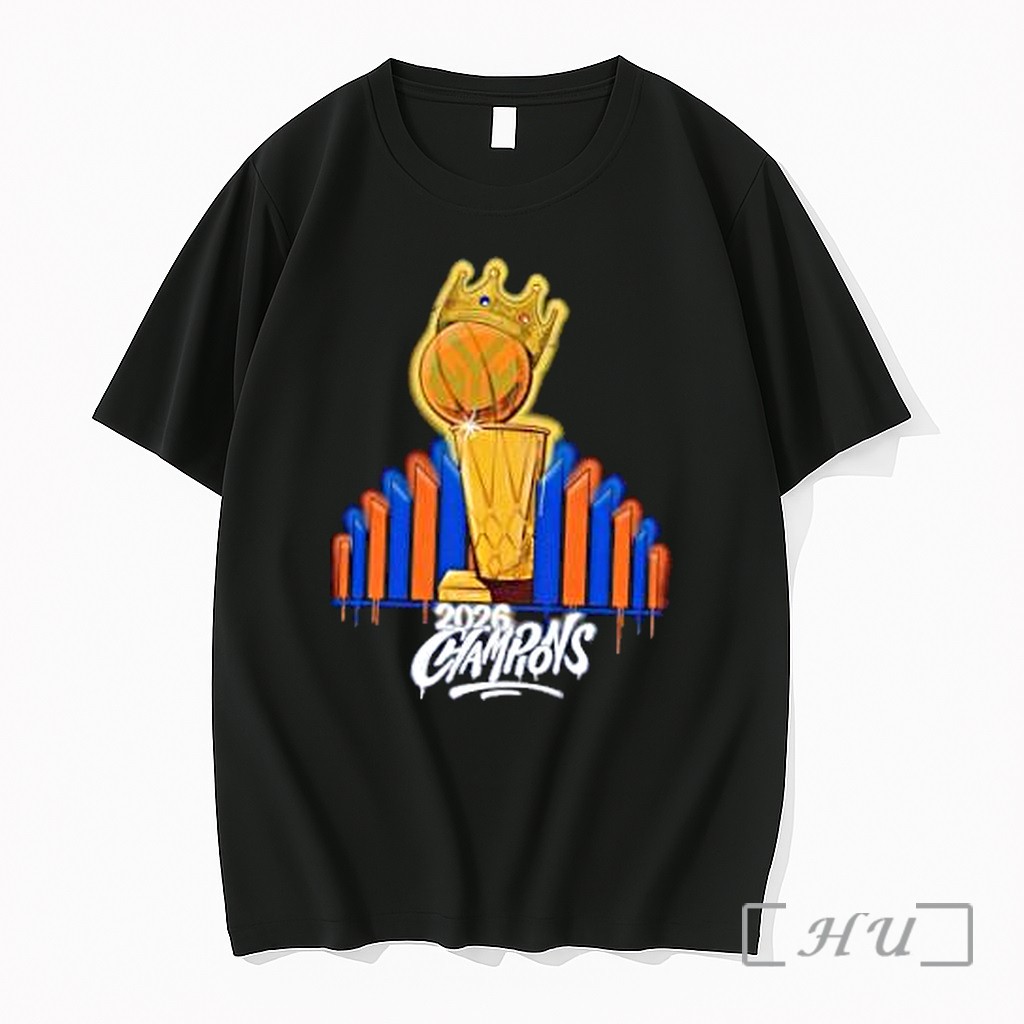 Officials New York Knicks 2026 Champions Basketball Trophy Nyc Premium T Shirts Sweater Hoodie