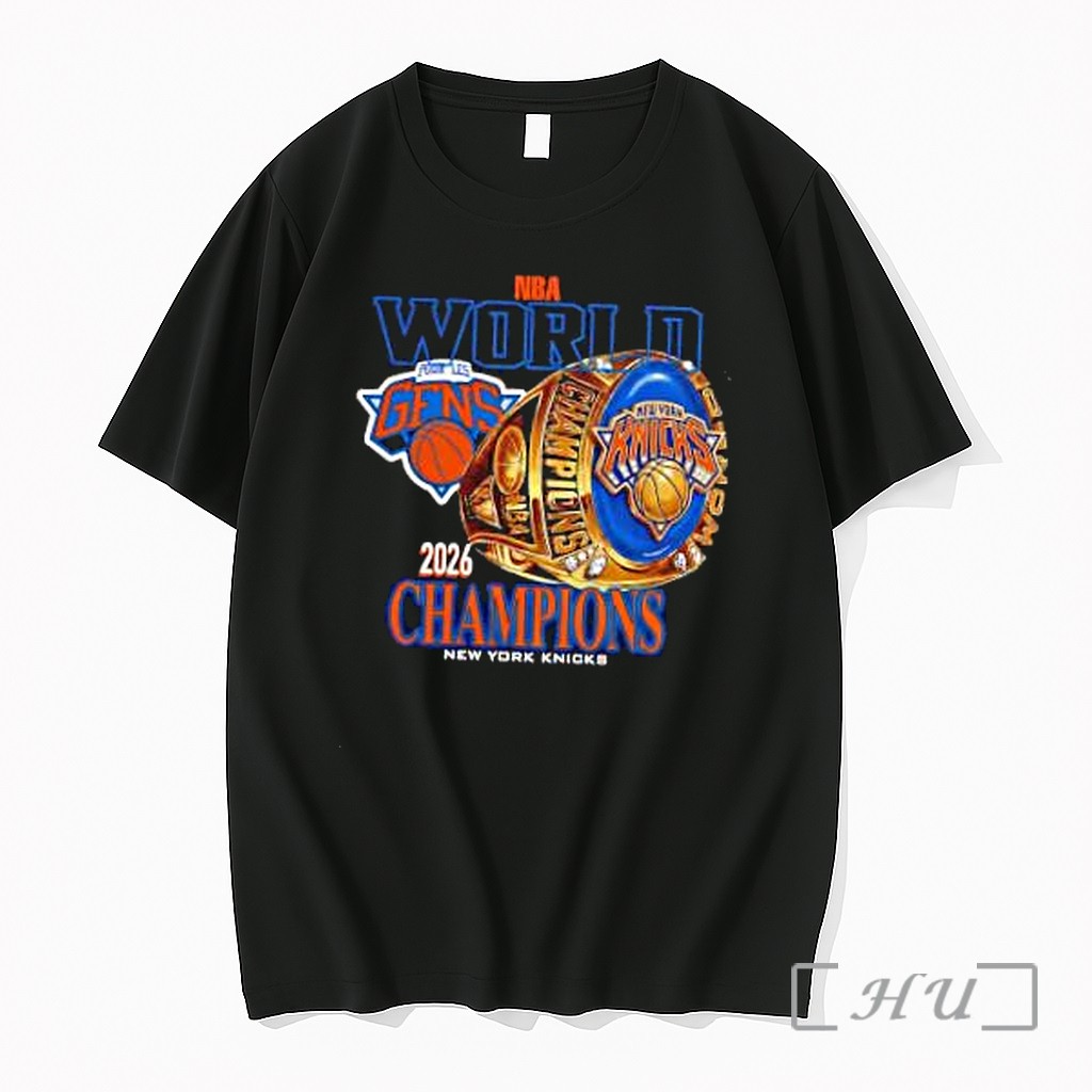 Officials New York Knicks 2026 Nba World Champions Ring Premium T Shirts Sweater Hoodie