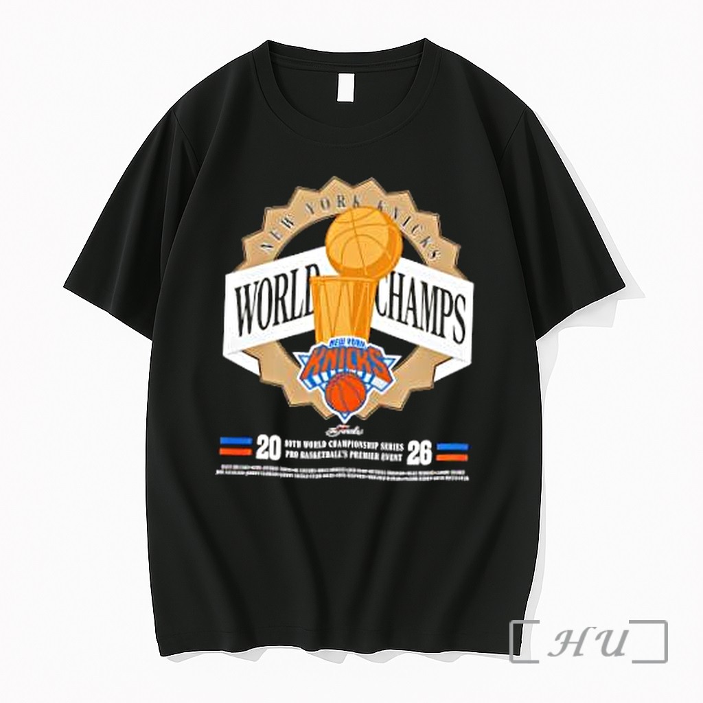 Officials New York Knicks 2026 World Champs 80th Championship Series Nba Premium T Shirts Sweater Hoodie