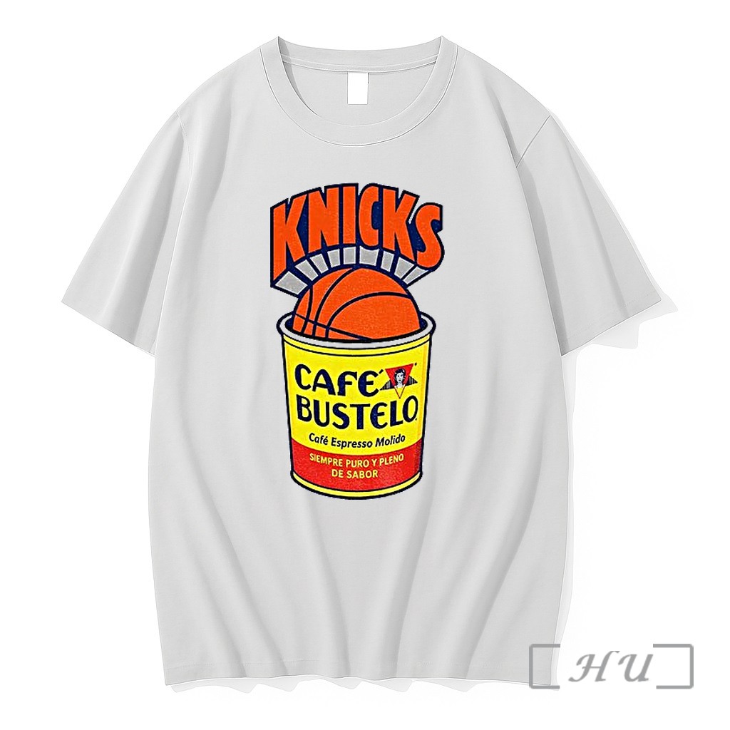 Officials New York Knicks Basketball Cafe Bustelo Cafe Espresso Molido Siempre Puro Y Plend De Sabor Premium T Shirts Sweater Hoodie