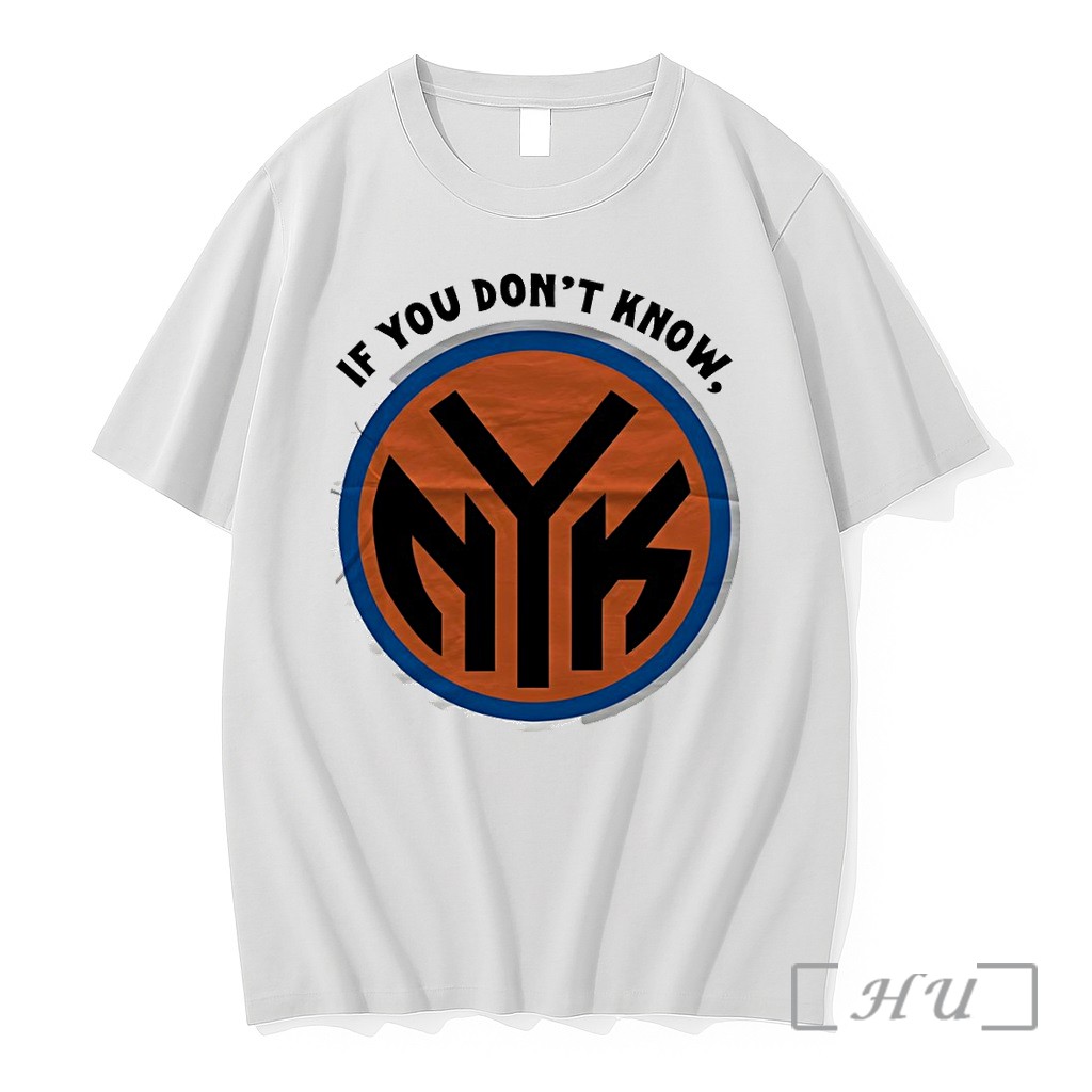 Officials New York Knicks Basketball If You Dont Know Nyk Logo 2026 Premium T Shirts Sweater Hoodie