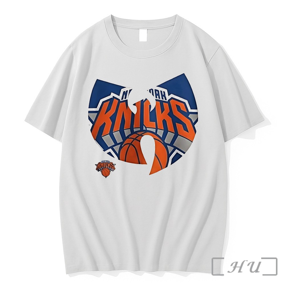 Officials New York Knicks Basketball Nba X Wu Tang Clan Parody Logo Premium T Shirts Sweater Hoodie