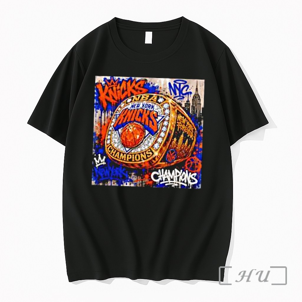 Officials New York Knicks Champions Nba Ring Premium T Shirts Sweater Hoodie