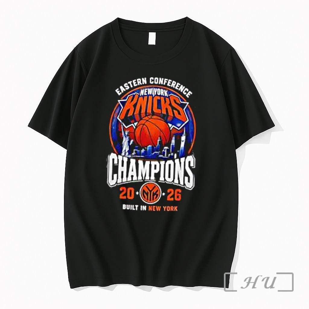 Officials New York Knicks Eastern Conference Champions Built In New York 2026 Premium T Shirts Sweater Hoodie