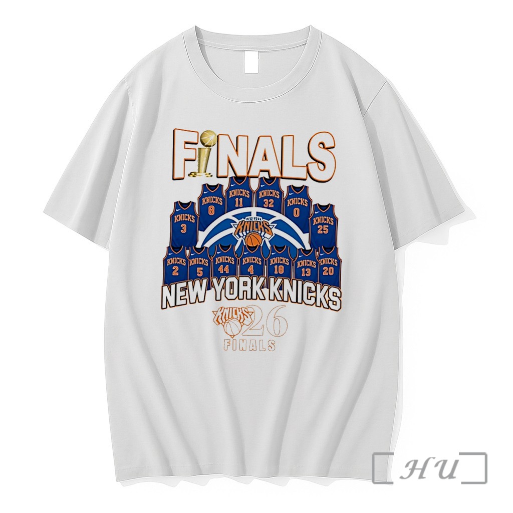 Officials New York Knicks Eastern Conference Finals 2026 Jerseys Collage Tee Premium T Shirts Sweater Hoodie