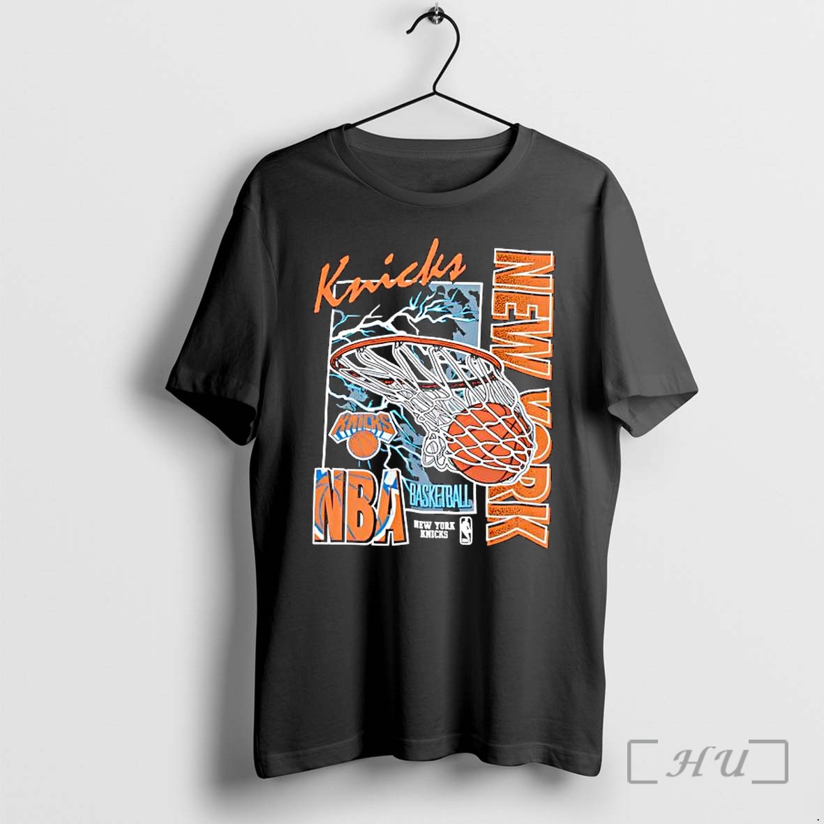 Officials New York Knicks Lightning Swish Premium T Shirts Sweater Hoodie