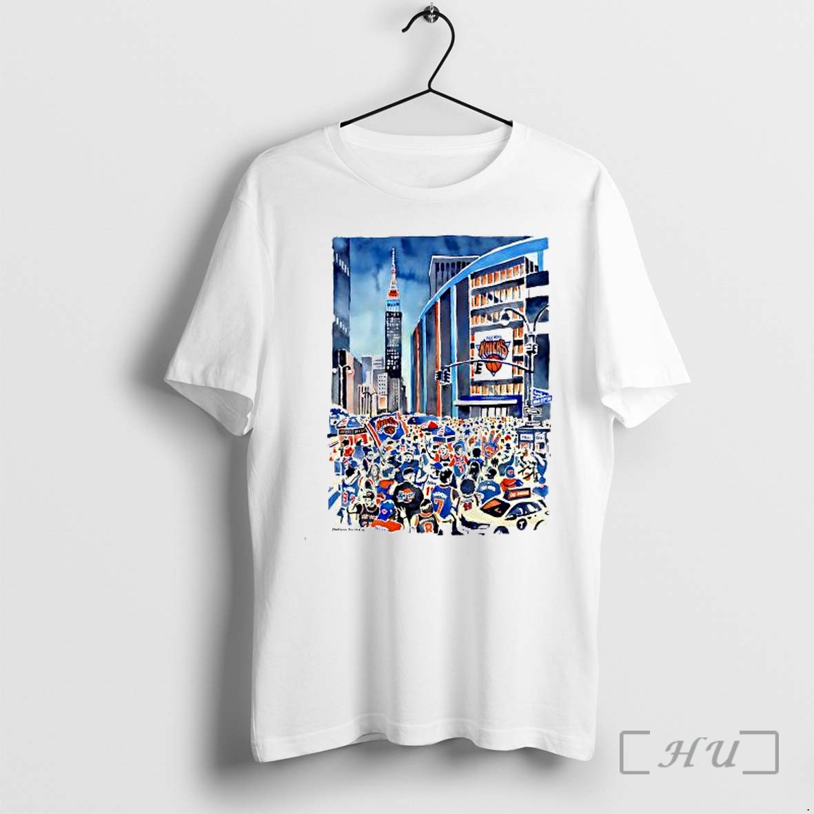 Officials New York Knicks Madison Square Garden Empire State Building Premium T Shirts Sweater Hoodie