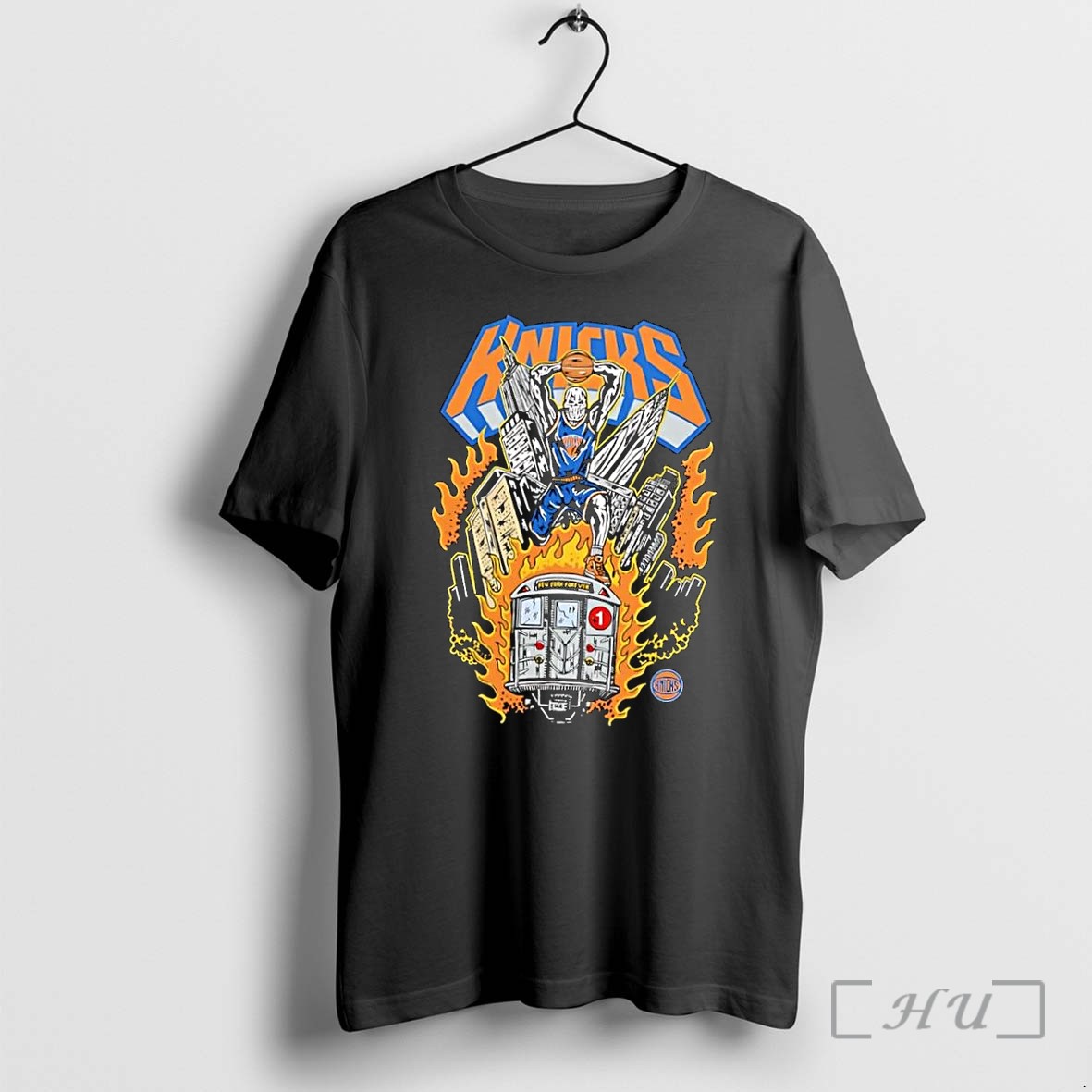 Officials New York Knicks Nba Empire State Building Chrysler Building New York City Subway New York Black Premium T Shirts Sweater Hoodie