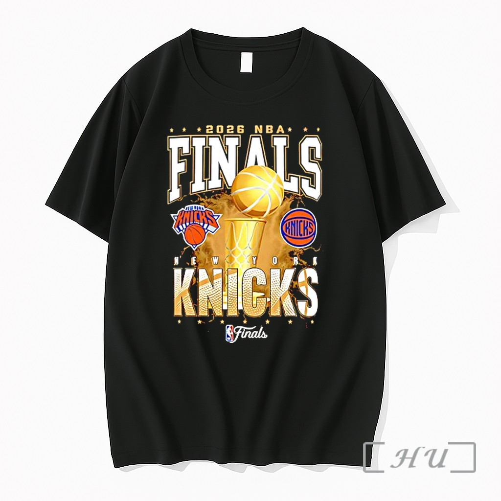 Officials New York Knicks Nba Finals 2026 Trophy Premium T Shirts Sweater Hoodie