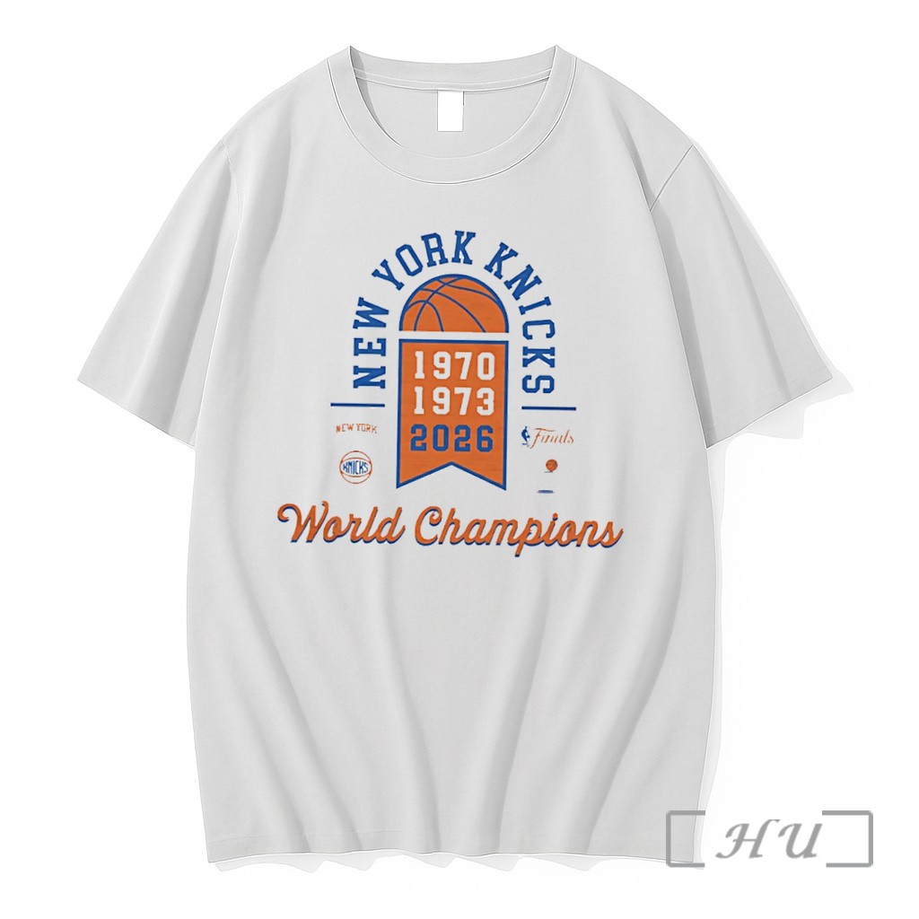 Officials New York Knicks World Champins Basketball 3 Time 1970 1973 2026 Tee Premium T Shirts Sweater Hoodie