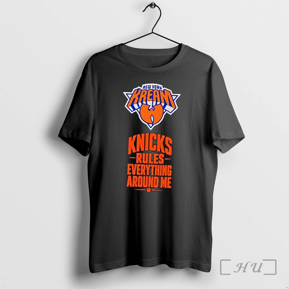 Officials New York Knicks Wu Tang Clan Kream Knicks Rules Everything Around Me Premium T Shirts Sweater Hoodie