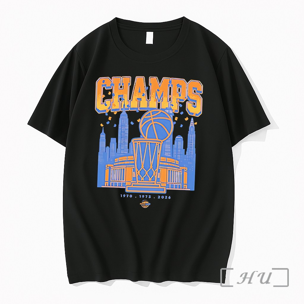 Officials New York Knicks Three Times Victory Champs 1970 1973 2026 Vintage Tee Premium T Shirts Sweater Hoodie