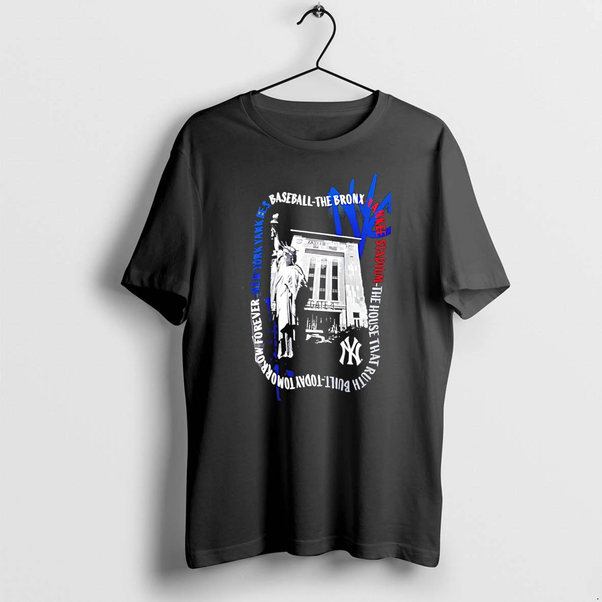 Officials New York Yankees Baseball The Bronx Yankee Stadium The House That Ruth Built Tee Premium T Shirt Sweatshirt Hoodie