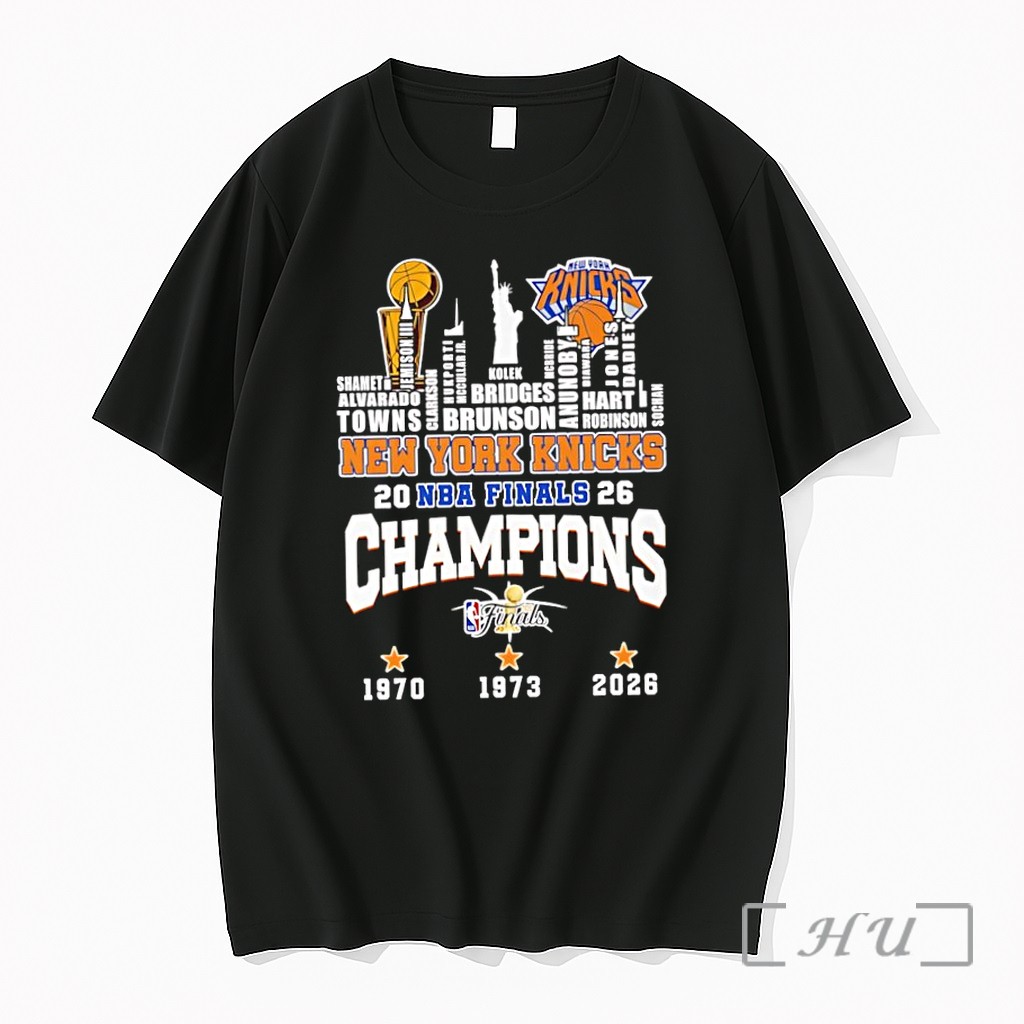 Officials New York Knicks 2026 Nba 3x Champions City Skyline Graphic Premium T Shirts Sweater Hoodie