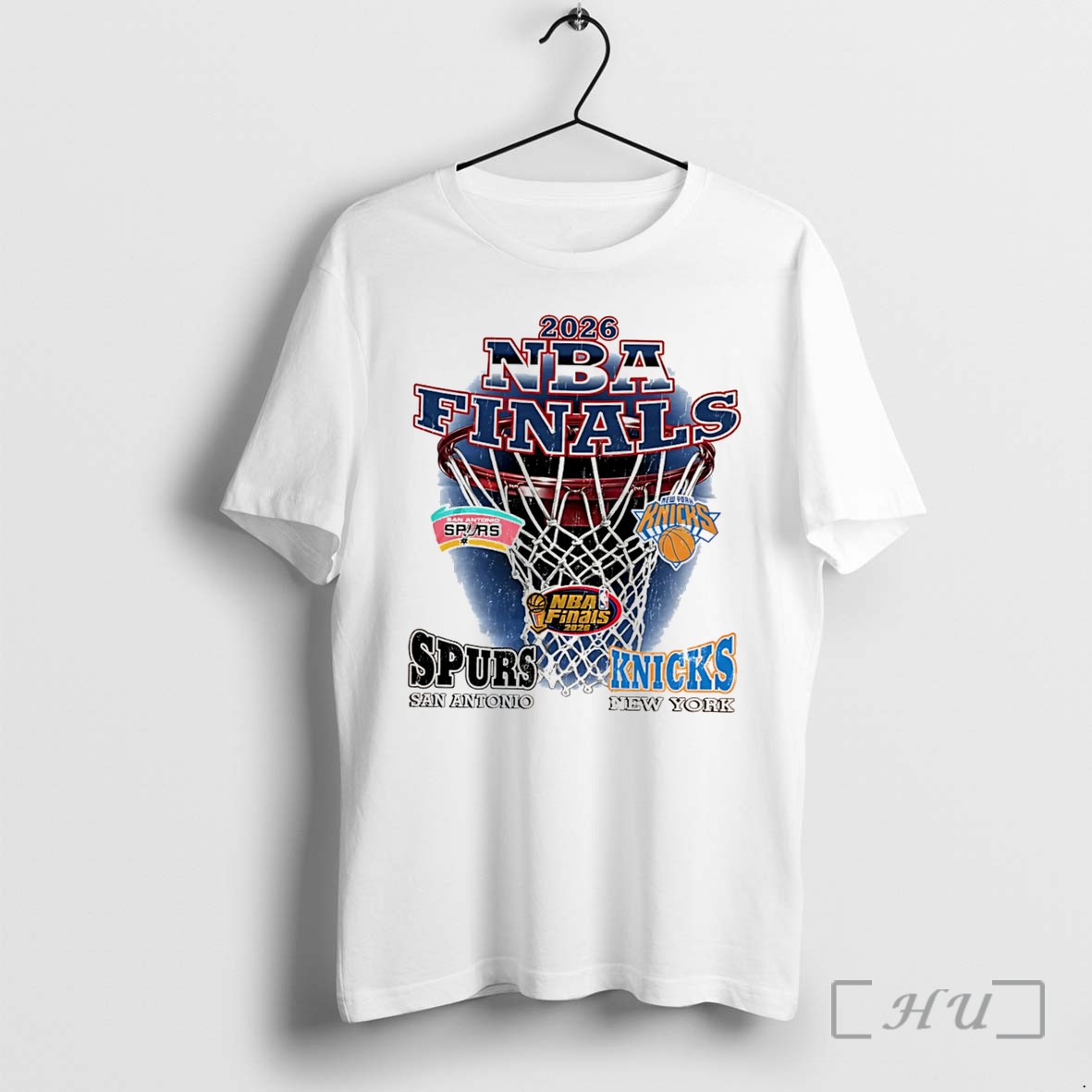 Officials New York Vs San Antonio 2026 Finals Basketball Logo Tee Premium T Shirts Sweater Hoodie